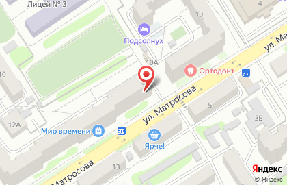 Магазин Настроение в Железнодорожном районе на карте