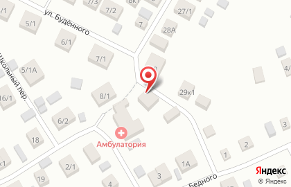 Чесноковская врачебная амбулатория на карте