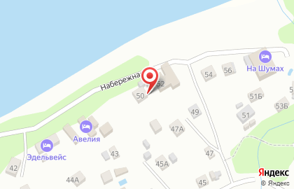 Солнечный берег, усадьба на карте