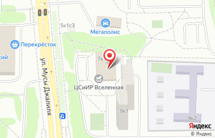 Сауна на Домодедовской на карте