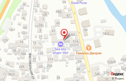 Белая Волна на карте