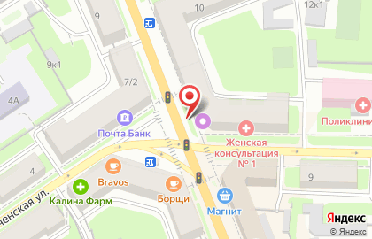 Микрокредитная компания FastMoney на Большой Санкт-Петербургской улице на карте