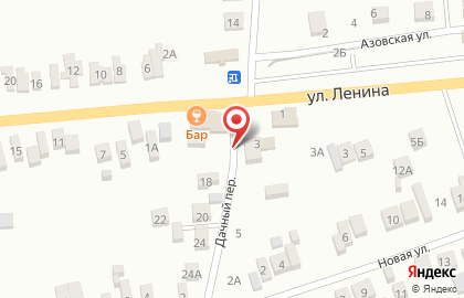 Гастроном в Дачном переулке на карте