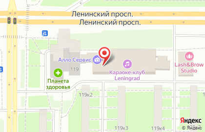 Центр МРТ и КТ ОНА на Ленинском проспекте на карте