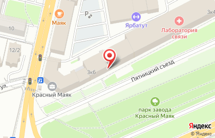 Норские резиденции в Ярославле на карте