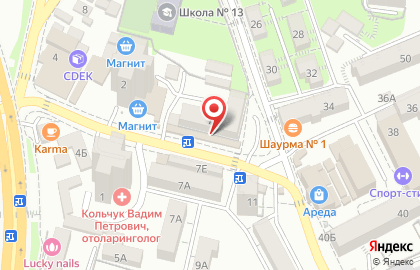 Салон мобильной связи Диксис на улице Чебрикова, 7д на карте