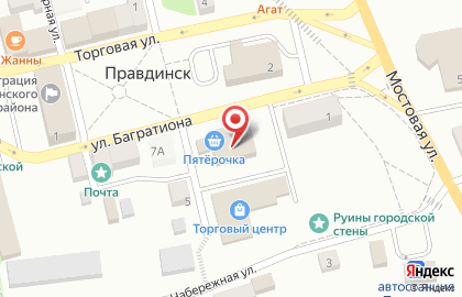 Магазин Папа Карло в Калининграде на карте