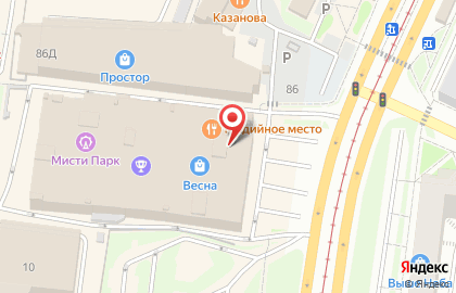 Банкомат ВТБ на улице Малахова, 86в на карте