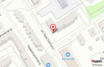 Geneva на улице Льва Толстого на карте