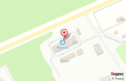 Супермаркет Магнит в Новосибирске на карте