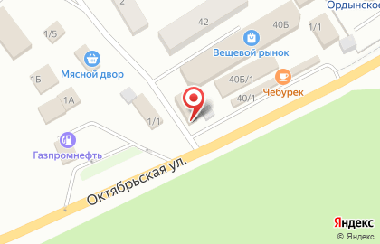 Салон красоты Бьюти на Октябрьской улице на карте