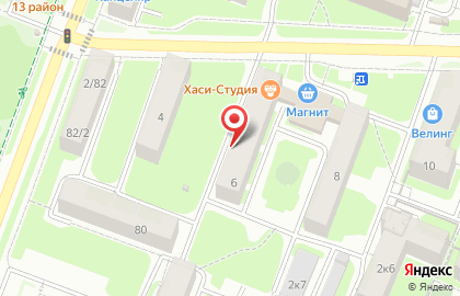 Парикмахерская Изуми на Московской улице на карте
