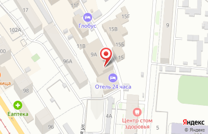 Торговая фирма в Октябрьском районе на карте