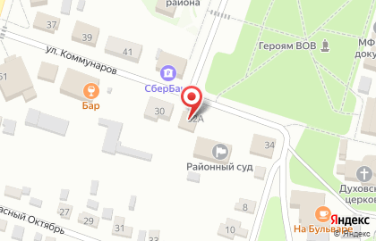 Продуктовый магазин Лана на улице Коммунаров на карте