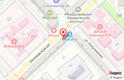 Центр социальной защиты населения по Ворошиловскому району на карте