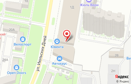 Интернет-магазин INKSYSTEM на улице Июльских Дней на карте
