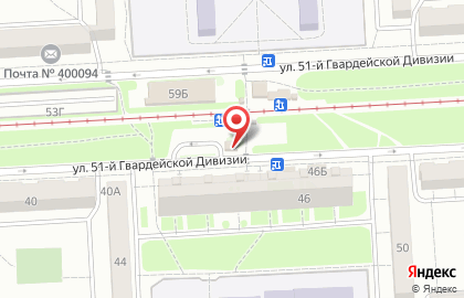 Магазин Волгоградский Мясокомбинат в Дзержинском районе на карте