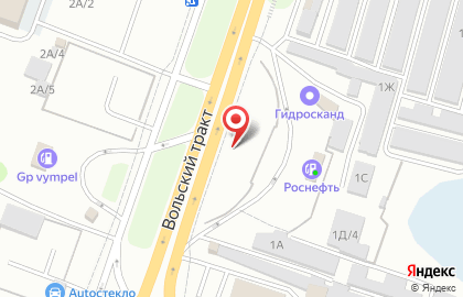 Киоск быстрого питания Русский аппетит в Ленинском районе на карте