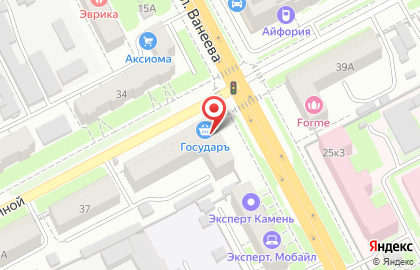Продовольственный магазин ГосударЪ в Нижнем Новгороде на карте