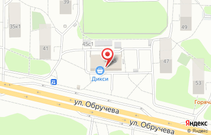Гипермаркет Дикси в Москве на карте