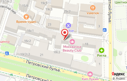 Салон красоты Москвичка Beauty Club на карте