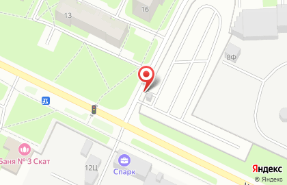 Автостоянка Спарк на карте