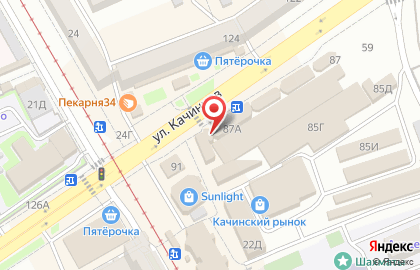 Салон связи МТС в Дзержинском районе на карте