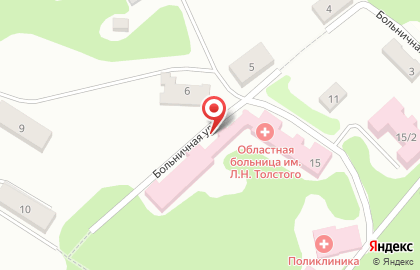 Банкомат, Среднерусский банк Сбербанка России, ОАО, Тульское отделение на Больничной улице на карте