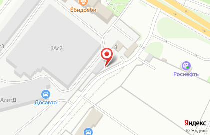 Автосервис Автохолод на улице Зубковой на карте