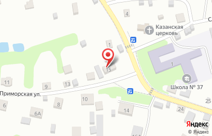 Продуктовый магазин в Петропавловске-Камчатском на карте