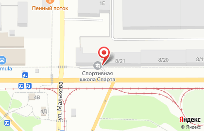 СШОР по дзюдо Спарта на проспекте Космонавтов на карте