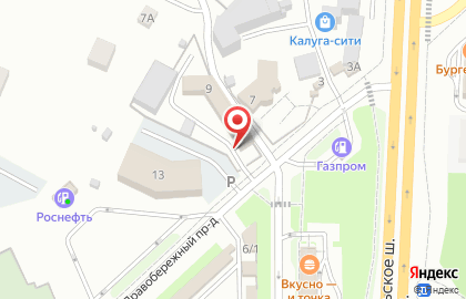 Шинный центр Vianor в Правобережном проезде на карте