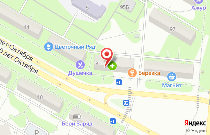 Магазин Белорусские продукты в Саранске на карте