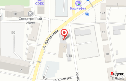 Шиномонтажная мастерская PROтектор в Челябинске на карте