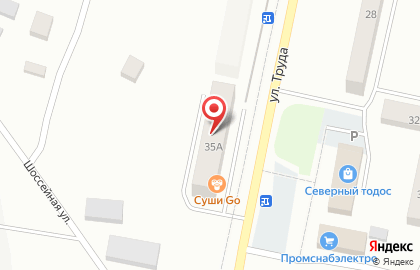 Служба доставки Суши Go на карте