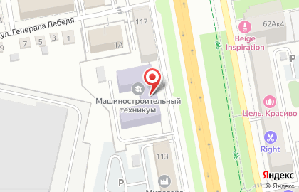 Автошкола Белгородский машиностроительный техникум на карте