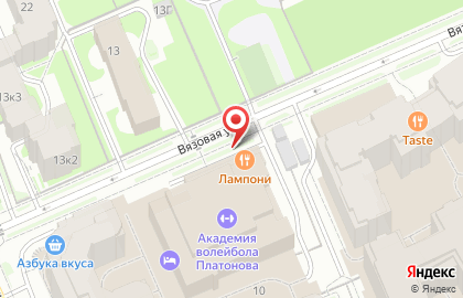 Федерация волейбола Санкт-Петербурга на Крестовском острове на карте