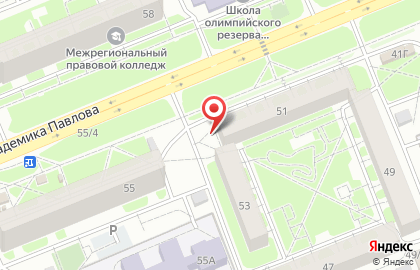Стоматология для всей семьи на улице Академика Павлова на карте
