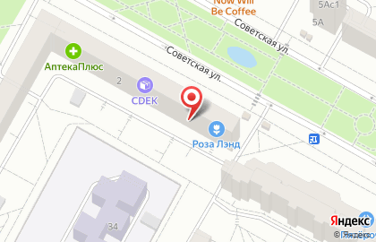 Продовольственный магазин Лимон в Центральном районе на карте