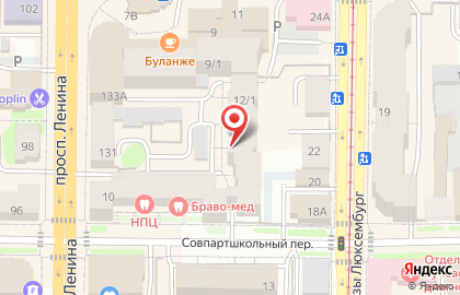 Томтендер на карте