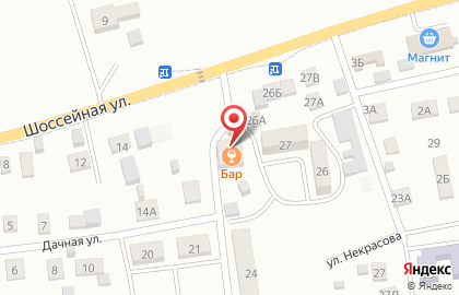 Парикмахерская Виктория на Шоссейной улице на карте