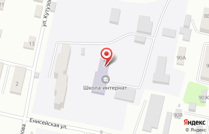 Общеобразовательная школа-интернат психолого-педагогической поддержки на карте