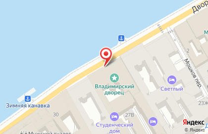 Дом ученых им. М. Горького, РАН на карте