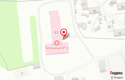 Республиканская клиническая больница №3 в Якутске на карте