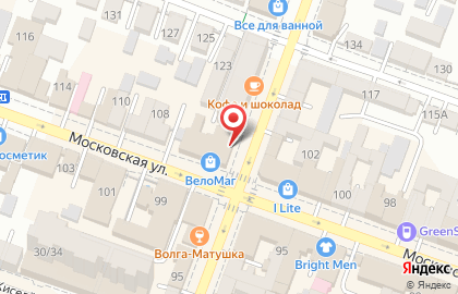 Магазин Профи на Московской улице на карте