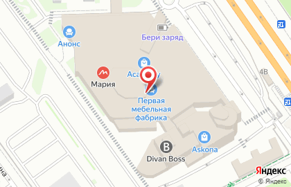 Салон мебели Экомебель на улице Бутаково на карте