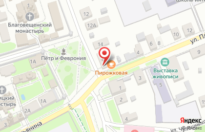 Магазин сувениров во Владимире на карте