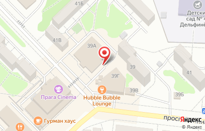 Магазин Зеленая грядка на проспекте Ленина на карте