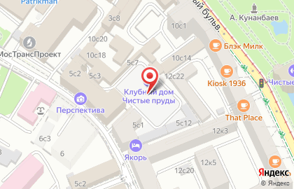 Бизнес-центр Потаповский на карте