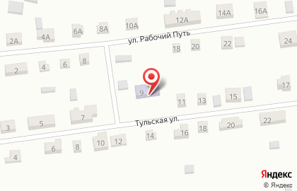 Детский сад Зоренька №24 на Тульской улице на карте